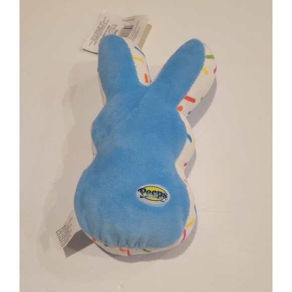 Peeps Just Born Easter Bunny Plush BLUE with Confetti Limited Edition NWT - Picture 3 of 3